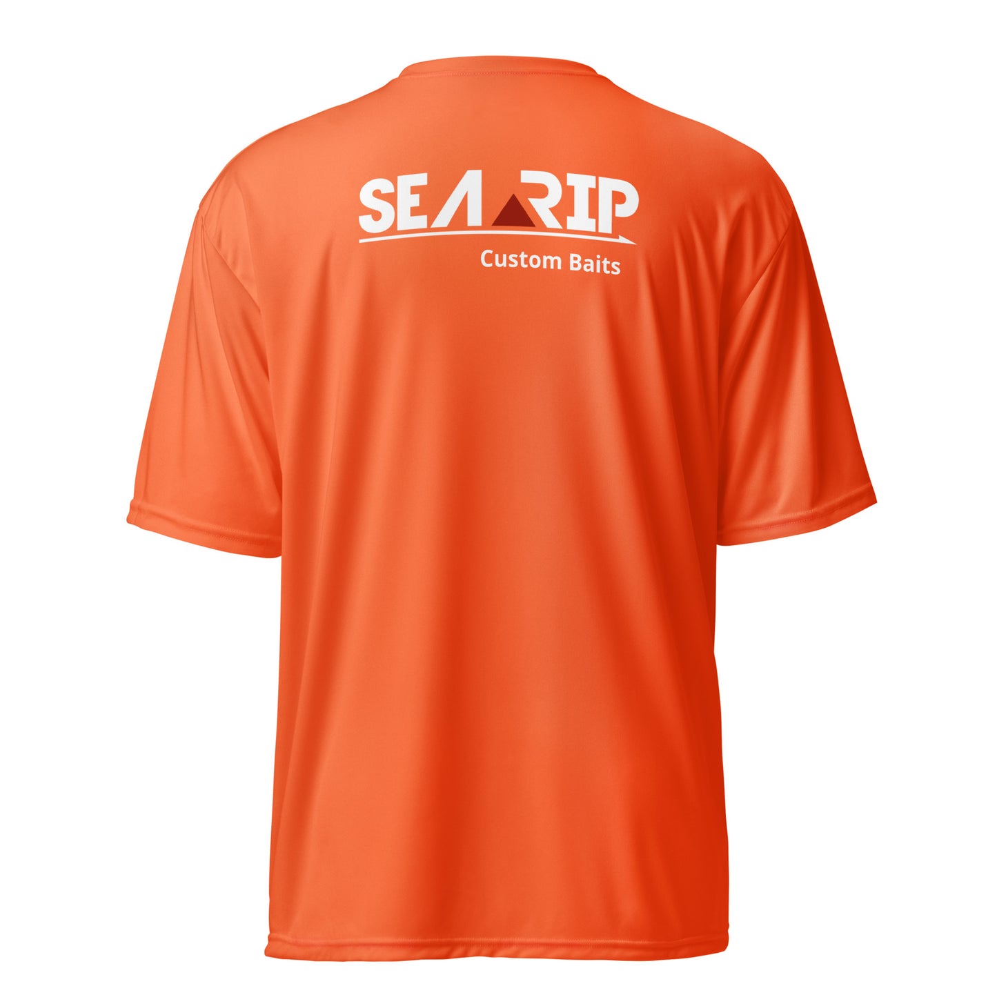 SEARIP Unisex performance crew neck t-shirt front and back logo